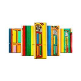 Wallity Pintura Decorativa 5M-45 Multicolor
